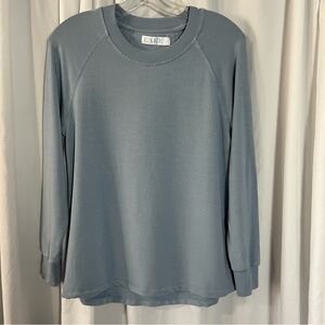 Lake Lounge Blue Long Sleeve Top